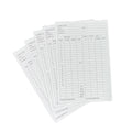 16x10cm Golf Golf Scorecards Record Sheet Score Keeper Card Golf Shot and Stat Tracking golf score card