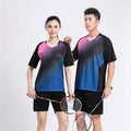 Wholesale Custom Quick-Drying T Shirt Badminton Clothing Customized Digital Print Table Tennis T-Shirt