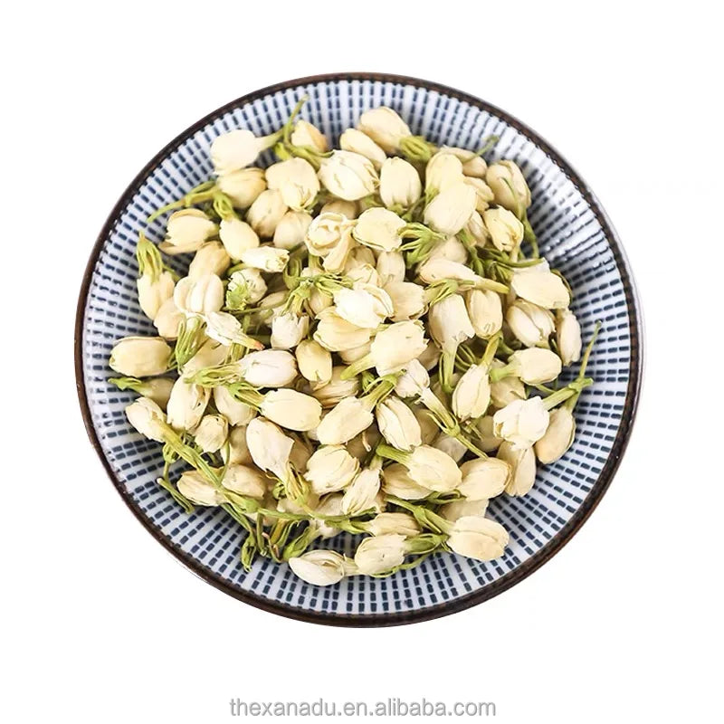 Xanadu Chinese Natural Dried Bulk Aromatic Jasmine Flowers Loose Tea for Bakery Candles Decoration Herbal Extract Tisane