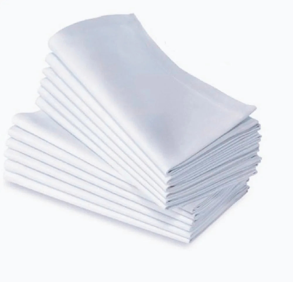 High Efficiency Absorbent Disposable Handmade Square Cotton Gauze Napkins with Custom Logo for Restaurants