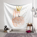 Wall Hanging Polyester Flamingo Tapestry Yoga Shawl Mat Blanket Traveling Sleeping Pad Beach Throw Pink Wall Tapestry