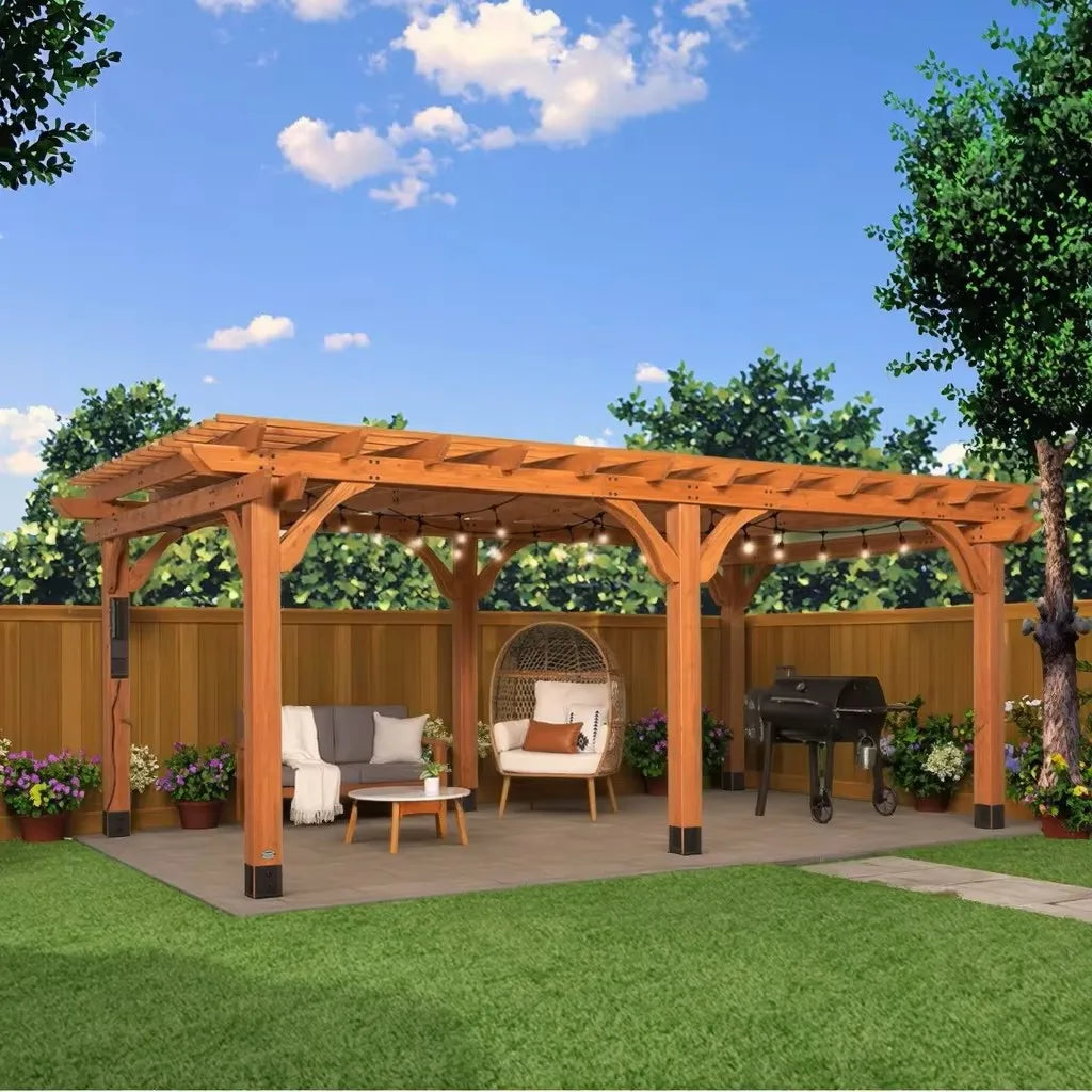 Outdoor Garden Pergola Design Stylish Pavilion or Gazebo for Durable Shade and Leisure Space