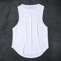 Mens New Design Vest Tops Oversized Gym tank Top Singlets Quick Dry Basketball Train tank Top