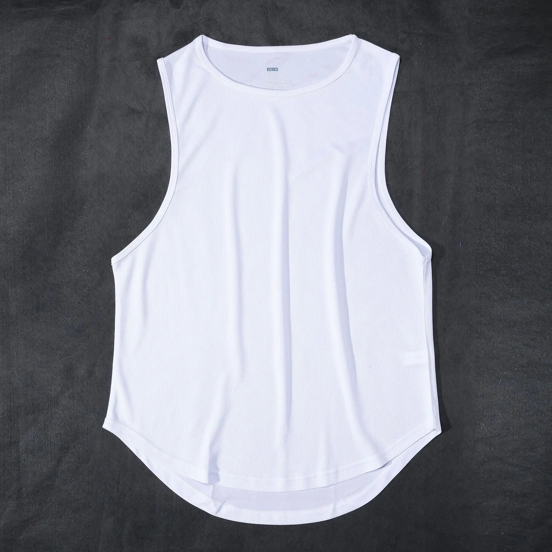 Mens New Design Vest Tops Oversized Gym tank Top Singlets Quick Dry Basketball Train tank Top