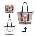 New No MOQ Multi Pocket Tote Bag Large Tote Bags With Custom Printed Logo Leather Luxury Handbag Manufacturer