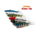 New 16colors 95mm 0.74 oz Vibe Lure Fork Tail Soft Plastic Fishing Lures Super Strength TPR Plastic Vibration Vibe