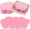 Flower Shape Cellulose Eco-friendly High Absorption Face Sponge 100% Natural Compressed Facial Sponges Professional Sponges