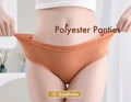 Cheap Price Mid-Rise Solid Knitted Breathable Eco-Friendly Everyday Polyester Women's Underwear Panties