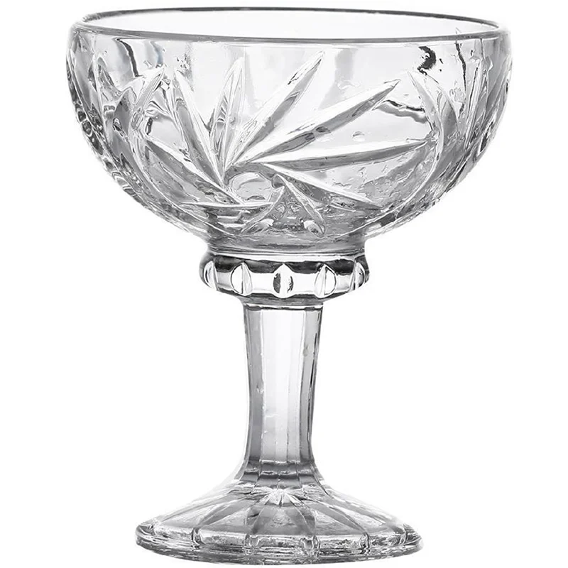 Classic Engraved Sundae Glass 220ml