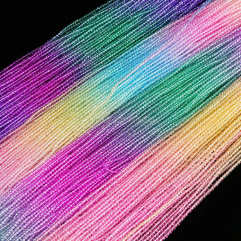 2025 Length 37cm Crystal Wholesale High Quality Colorful Hydro Crystal Beads