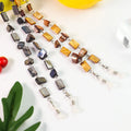 Luxury Women's Strap Hang Glasses Chain Lanyard with Custom Logo 2 Colors Customizable