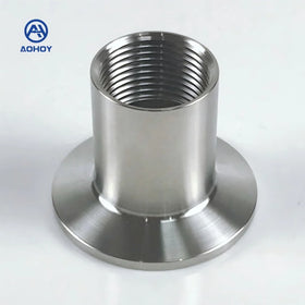 Aohoy Hygenic Stainless Steel Sanitary 304 316l Tri-clamp BSP G Female Thread Type Ferrule Adapter Fitting