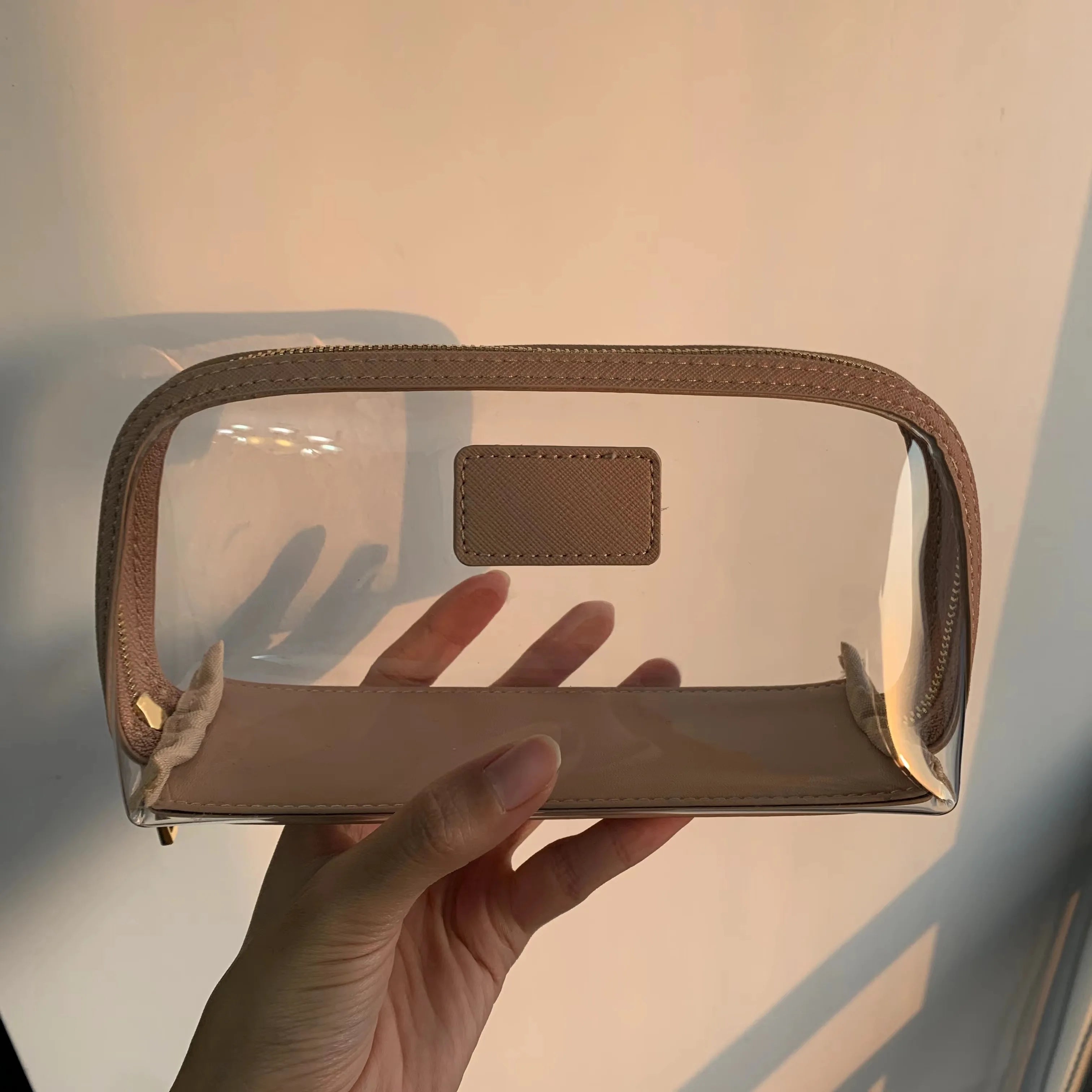 Fashion Girl Makeup Bag Small Size PVC PU Leather Cosmetic Bag Waterproof Makeup Bag for Women