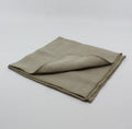 Retro Vintage Cloth Napkins Merrow Stitch Sustainable Restaurant Decor Items Aged White Linen Stitch Napkins