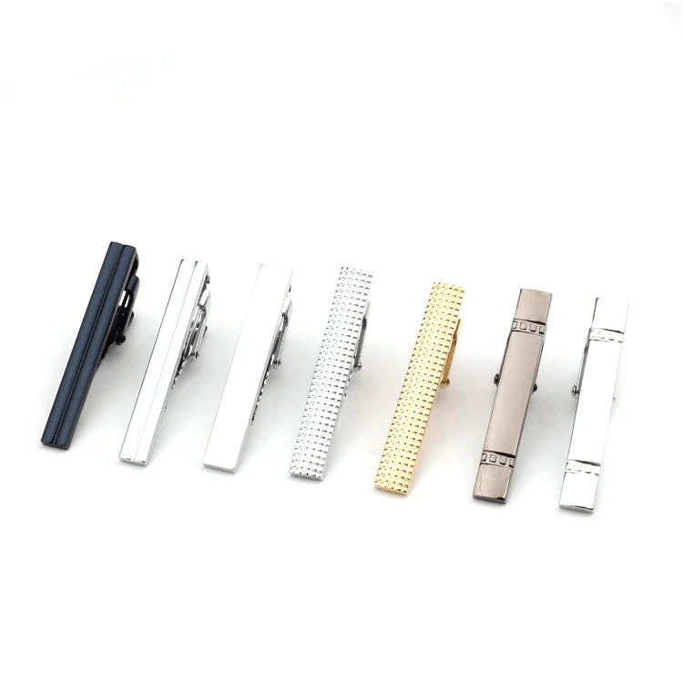 Men Tie Clips Women Girl Bogy Teens Tie Bar Clip Set for Regular Ties Necktie Wedding Business Clips