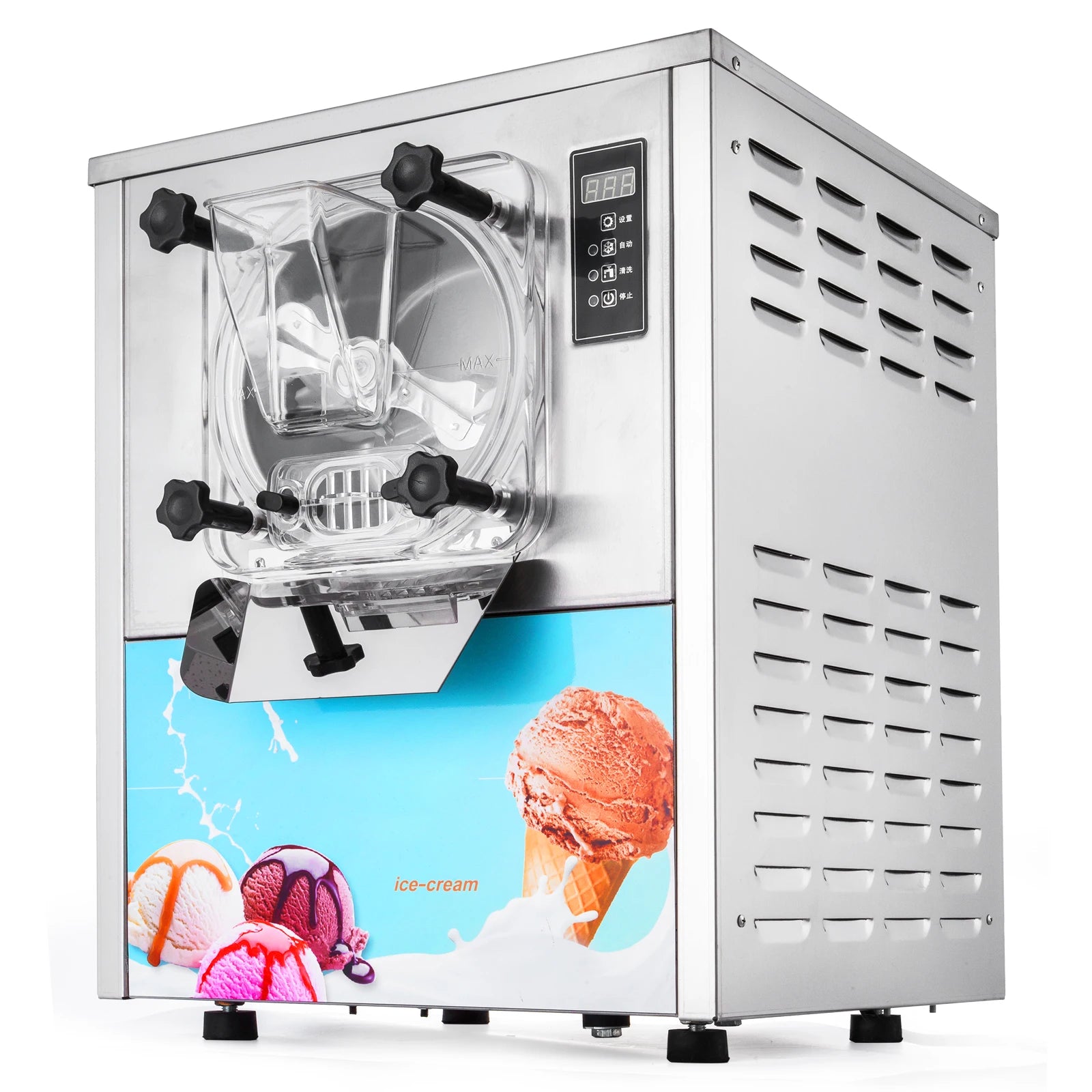 SIHAO Ice Cream Machine Gear Reducer Rolled Ice Cream Maker New Goods Online Discounts Continue