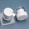 New Cream Jar 30g White Cap with Spoon Cream Bottle 50g Cream Bottle Travel Dispenser Bottle for Skin Care