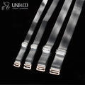 New Transparent TPU Elastic Adjustable Shoulder Bra Straps for Underwear Accessories Oeko-Tex Certified Custom Logo Available