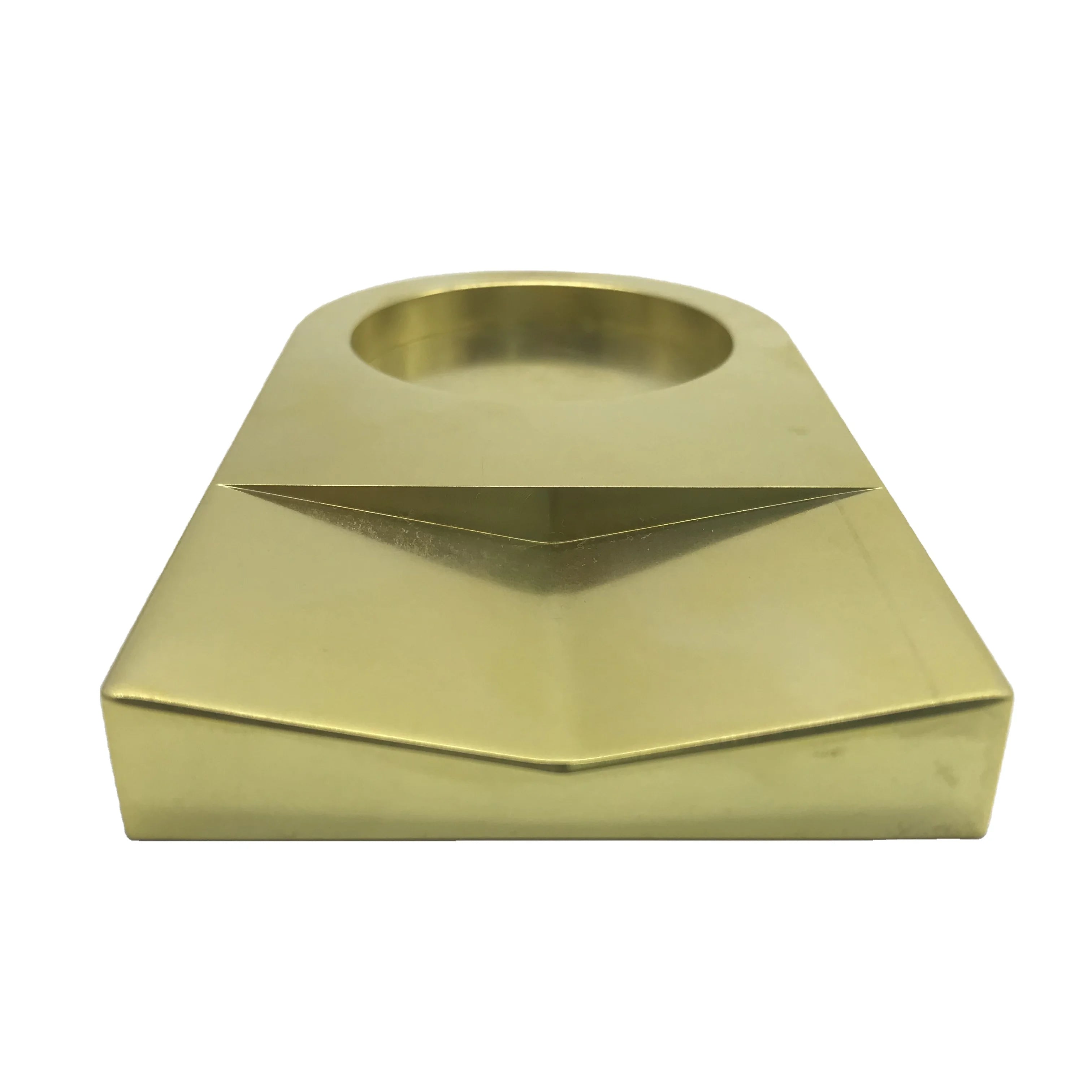 China Factory Customized Precision Brushing Brass CNC Milling Parts