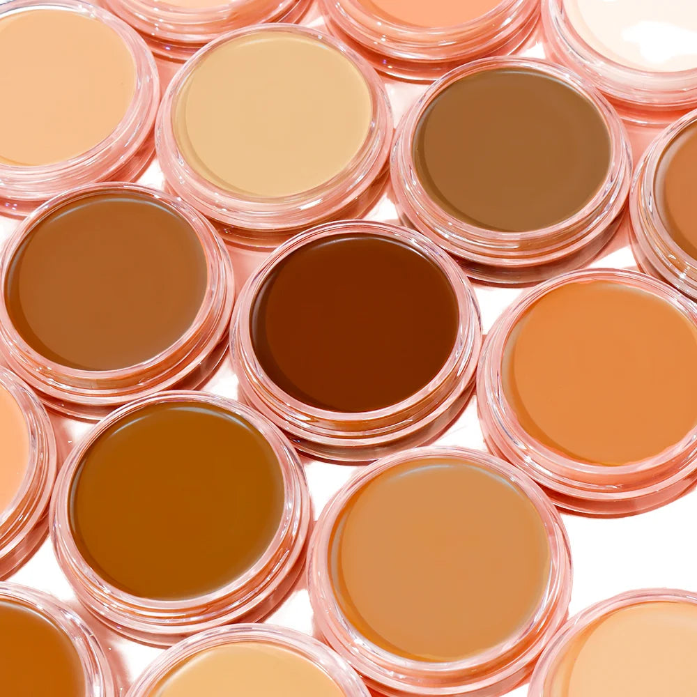 Print Logo Makeup Natural Waterproof Long Lasting Palette Concealer Cream Concealer Palette Cosmetic Foundation Creamy Concealer
