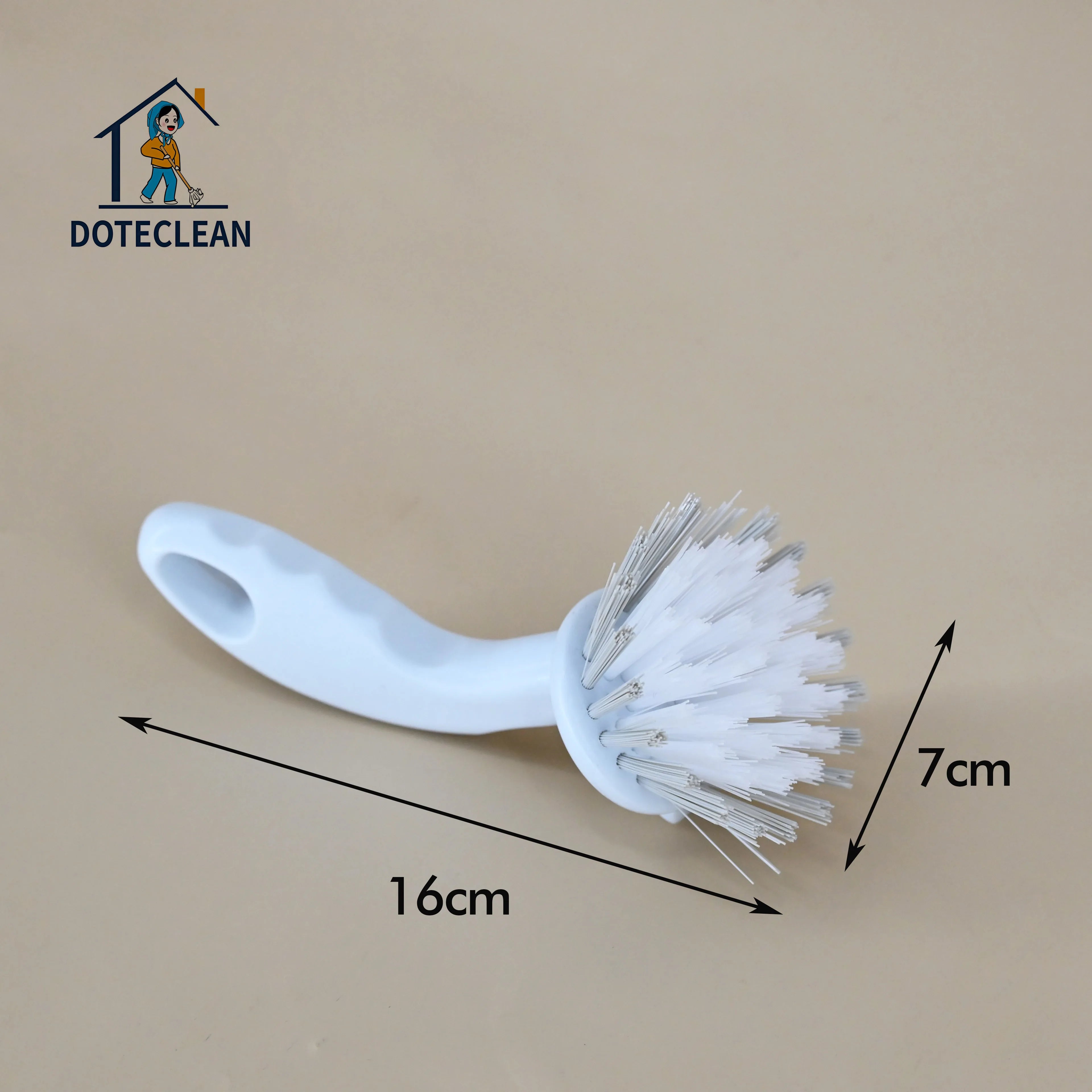 Hot Sale Multifunctional Soft Plastic Kitchen Dish Pot Washing Brush with Handle for Kitchen Cleaning