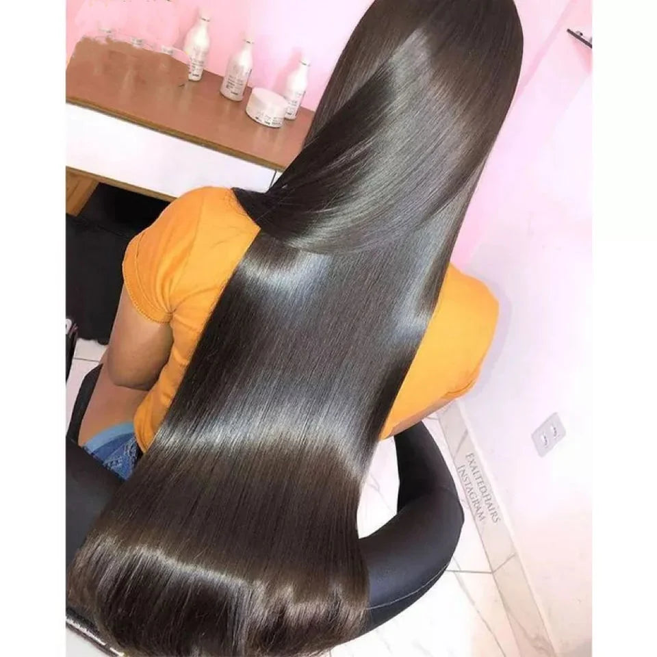 Vente En Gros De Touffes De Cheveux D'origine Humaine Tresses De Cheveux D'origine Bresilienne Alignees Sur La Cuticule