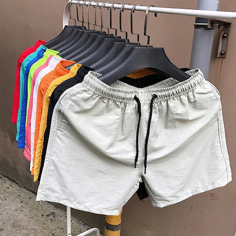 Wholesale Summer Beach Shorts Elastic Swimwear Quick Dry Mens Swim Shorts With Pocket
