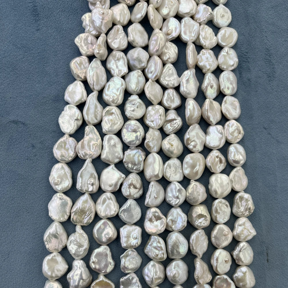 Zhuji Natural Freshwater Pearl 12-14mm Baroque Pearl Beads for Jewelry Making