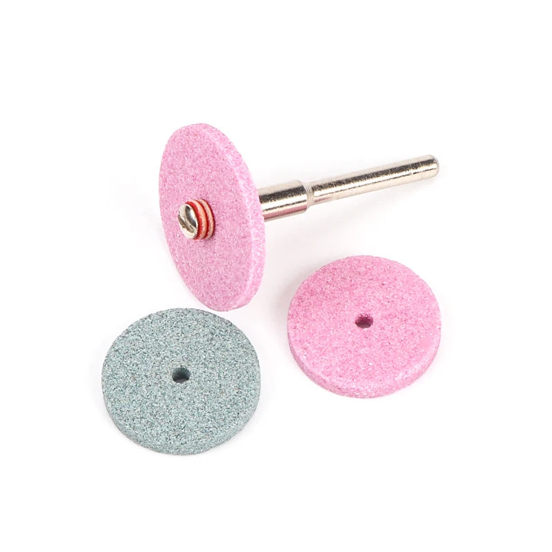 Mini Small Grinding Wheel  Head Grinding Wheel Piece Metal Grinding and Polishing Red Corundum Flint Aberdeen