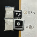 Moissanite Diamond Small Size Round Brilliant Cut D Color 0.7-3.0mm Loose Melee Moissanite Stones