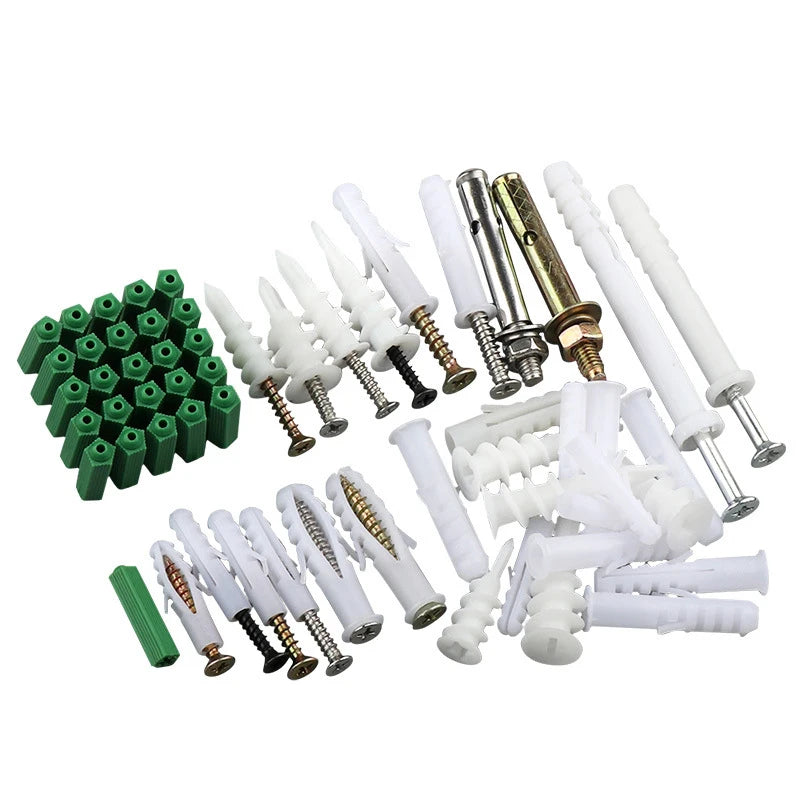 Stainless Steel Wall Anchors and Screw Expansion with Washer-Inch Size