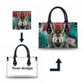 New Rabbit Handbag Soft Pu Leather Cute Cartoon Tote Bag Lightweight Waterproof Luxury Handbags for Women