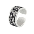 Best Selling New Arrivals Antique Silver Plated Evil Eye Ring Adjustable Eyer Rings