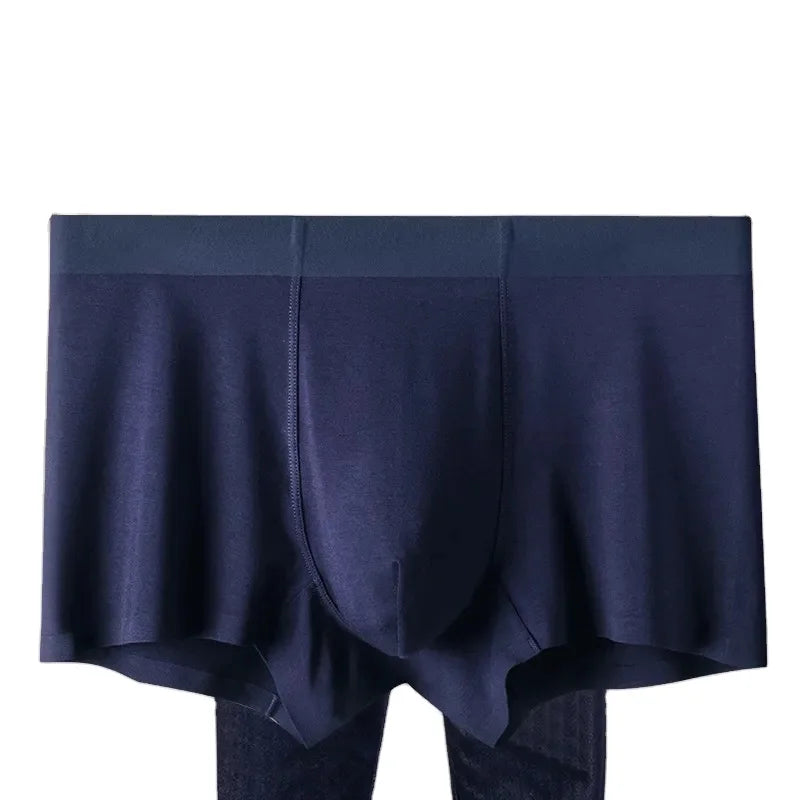 Plus Fat Plus Men's Panties Solid Color Modal Plus Size Man Underwear