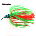 Histar Wholesale New Style Bearded Man Jig Spinner Bait Metal Lead Head Hook Rubber Silk Skirt Saltwater Freshwater Fishing Lure