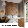 MUMU 3D Luxury Attractive Living Room Bedroom Background for Bar Peers Decor Cover Wooden Wall Panels