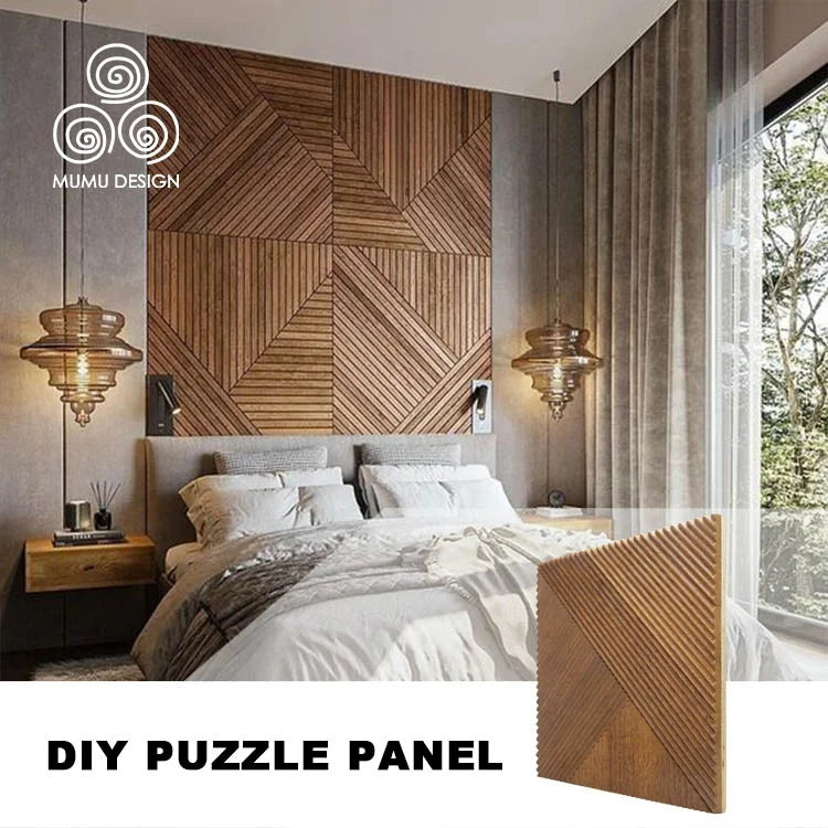 MUMU 3D Luxury Attractive Living Room Bedroom Background for Bar Peers Decor Cover Wooden Wall Panels