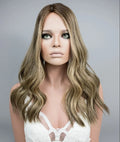 Wholesale Silk Base Jewish Topper Medium Brown Blonde Virgin Russian Hand-tied 6x7 Human Hair Toppers for Women Hair Pieces