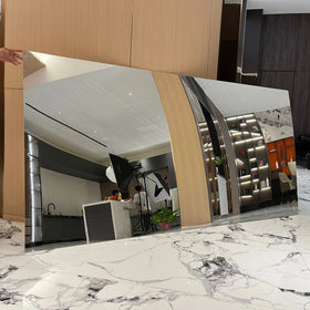 High Definition Mirror Wall Panel Bamboo Crystal Board Panel