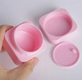 Customized 100ml Matte Black Plastic Jar With Lid 10ml 20ml 30ml 50ml  Cosmetic Cream Conditioner Jar
