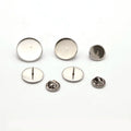 BSCI AUDIT Factory's Stainless Steel Brooch Tray Base 8mm-30mm Blank Lapel Pin Cabochon for Parties and Weddings