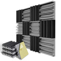 High Resilience Self-Adhesive Acoustic Foam Panels Soundproof Foam Padding Wall for Studio & Hotel Sound Absorbing Soundproofing