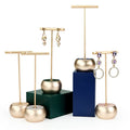 WYP Jewelry Display Stands for Earrings  T bar Metal  Jewelry  Organizer Stand Jewelry Display Earring Stand