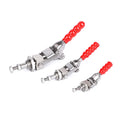 Adjustable Heavy Duty Toggle Clamp Quick Release Push Pull Type Straight Line Action-Durable Metal Tool