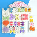 Multi-style Bow Tie Silicone Fondant Cake Diy Epoxy Chocolate Mold