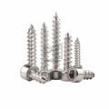304 Stainless Steel Cylindrical Head Self-tapping Screw Cup Head Hexagon Socket Speaker Screw M2M3M3.5M4