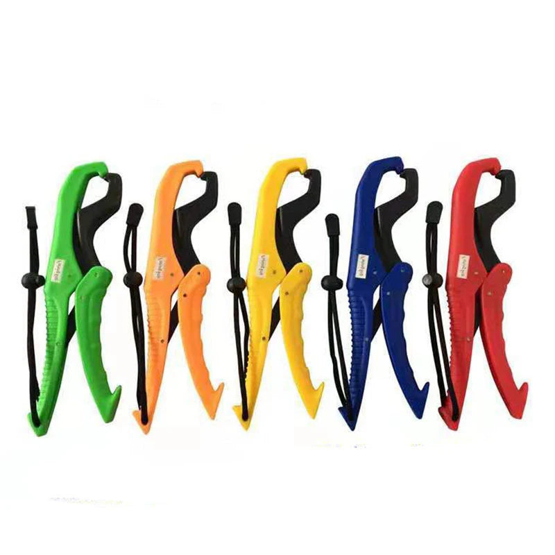 WEIHE 6" 9" 7colors ABS Plastic Fishing Gripper Fish Grip Lip Clamp Grabber Fishing Pliers Fishing Tackle Gripper Accessories