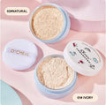 Private Label Custom Small White Cartoon Waterproof Long-lasting Makeup Control Oil Control Minerals Light Silky Loose Powder