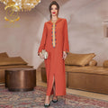 Muslim Prom Dresses Abaya Women Muslim Dress Moroccan Style Custom Open Abaya Dubai Dresses for Muslim Women