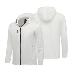 Mens Workout Light Weight Windproof Jackets Customized Fitness Sportswear Gym Exercise Running Jackets for Men